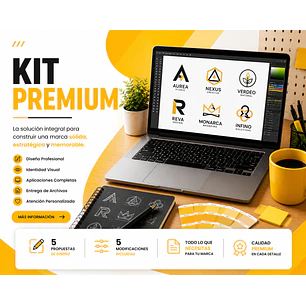 KIT Premium para tu Marca Gráfica