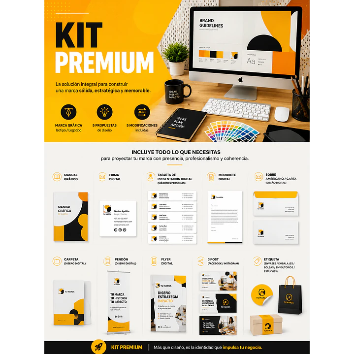 KIT Premium para tu Marca Gráfica 2