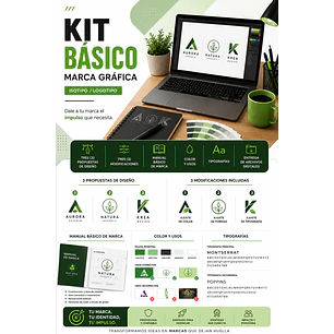 KIT Basico para tu Marca Gráfica