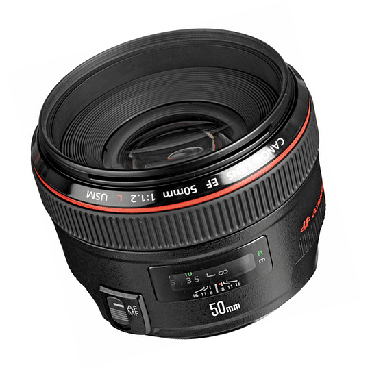 Arriendo de Lente Canon EF 50mm 1.2 L