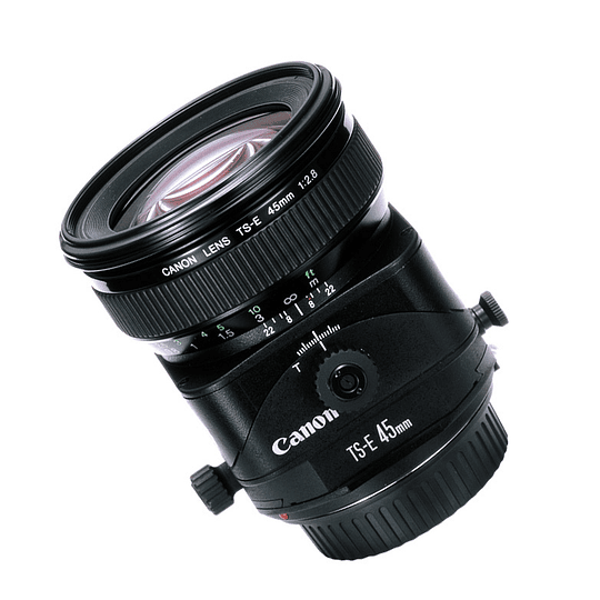 Arriendo de Lente Canon TS-E 45mm / f 2.8 Tilt Shift