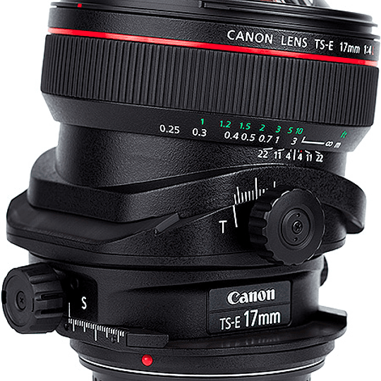 Arriendo de Lente Canon TS-E 17mm f/4 L Tilt Shift