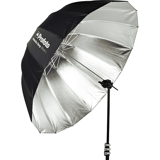 Arriendo de Paraguas Profoto Deep Plata / Deep Silver L (130cm / 51