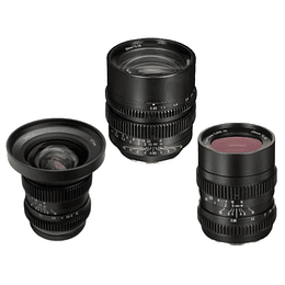 Arriendo de Maleta de 3 Lentes de Cine SLR Magic Hyperprime