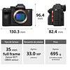 Arriendo de Cámara Sony híbrida mirrorless full-frame A7 V, solo cuerpo