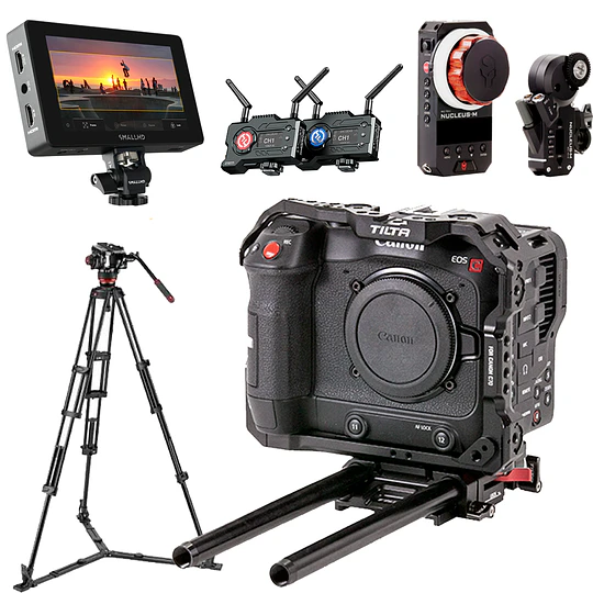 Arriendo de Canon C70 Full Kit Rodaje