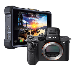 Arriendo de Cámara Sony A7s II con grabador 4k Atomos Shogun Inferno