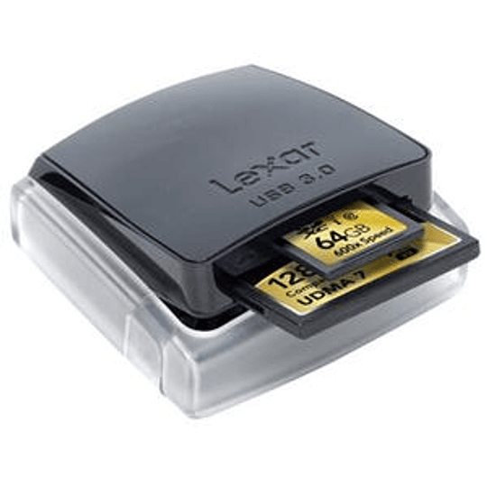 Arriendo de Lector Lexar USB 3.0 para tarjetas CF, SDXC Y SD