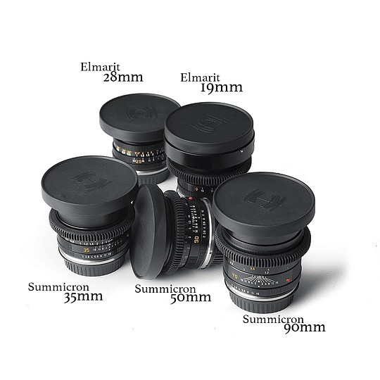 Arriendo de Maleta 5 lentes Leica R Cine Modded, 19-28-35-50-90