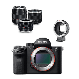 Arriendo de Camara Sony A7s II con maleta de 3 lentes Zeiss