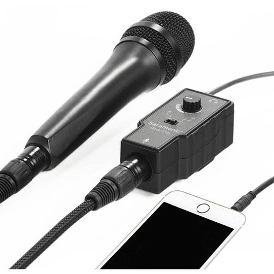 Arriendo Adaptador de Audio Saramonic SmartRig para teléfono