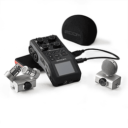 Arriendo de Grabador ZOOM H6 con micrófonos X/Y & MS