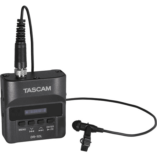 Arriendo de Grabador Lavalier Tascam DR10L Negro