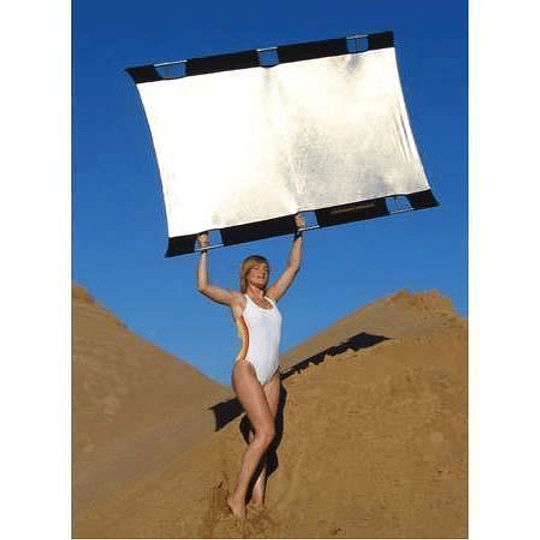 Arriendo de Reflector Sunbounce 6x8 blanco/plata (180x240cm)