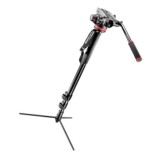 Arriendo de Monopié Manfrotto 682B con Cabezal Fluido 502HD