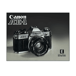 Manual Camara Canon AE-1