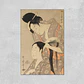 El peinado - Kitagawa Utamaro - Miniatura 1