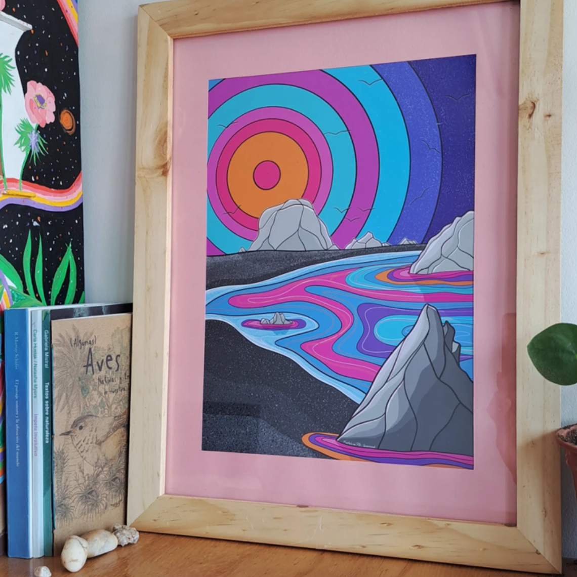 Artardecer Mágico 49 x 37 cm 1