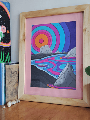 Artardecer Mágico 49 x 37 cm