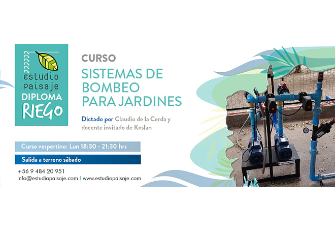 SISTEMAS DE BOMBEO PARA JARDINES