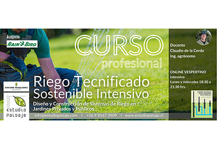 RIEGO TECNIFICADO SOSTENIBLE DE JARDINES PÚBLICOS Y PRIVADOS_intensivo
