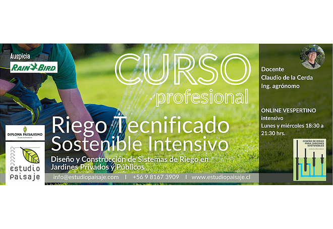 RIEGO TECNIFICADO SOSTENIBLE DE JARDINES PÚBLICOS Y PRIVADOS_intensivo