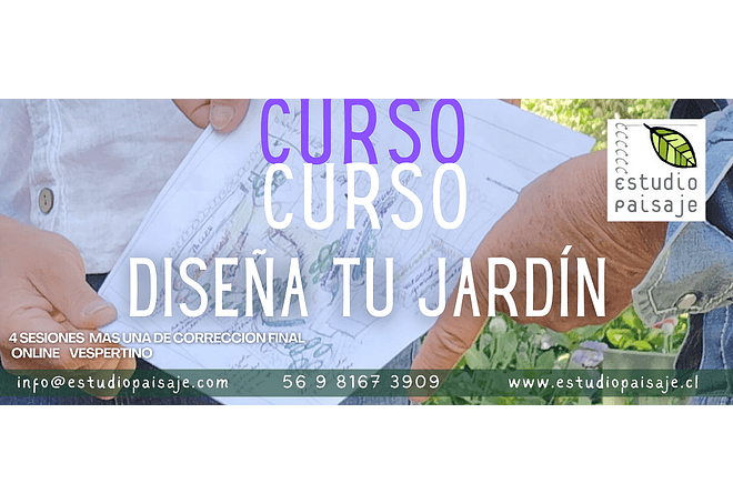 DISEÑA TU JARDÍN desde CERO 