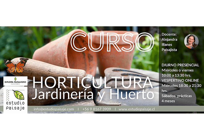 HORTICULTURA: aprende sobre Jardinería y Huerto