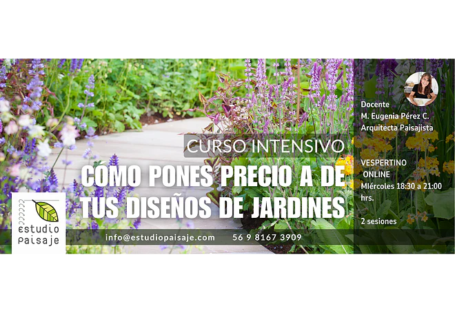 CÓMO PONES PRECIO A DE TUS DISEÑOS DE JARDINES