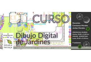 DIBUJO DIGITAL DE  JARDINES: dibuja tus proyectos con AutoCAD