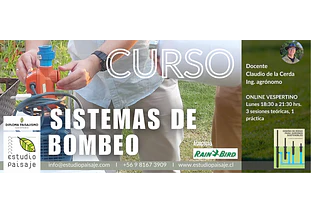 SISTEMAS DE BOMBEO PARA JARDINES