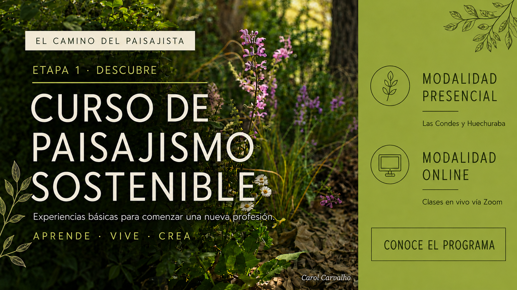 PAISAJISMO SOSTENIBLE 2026