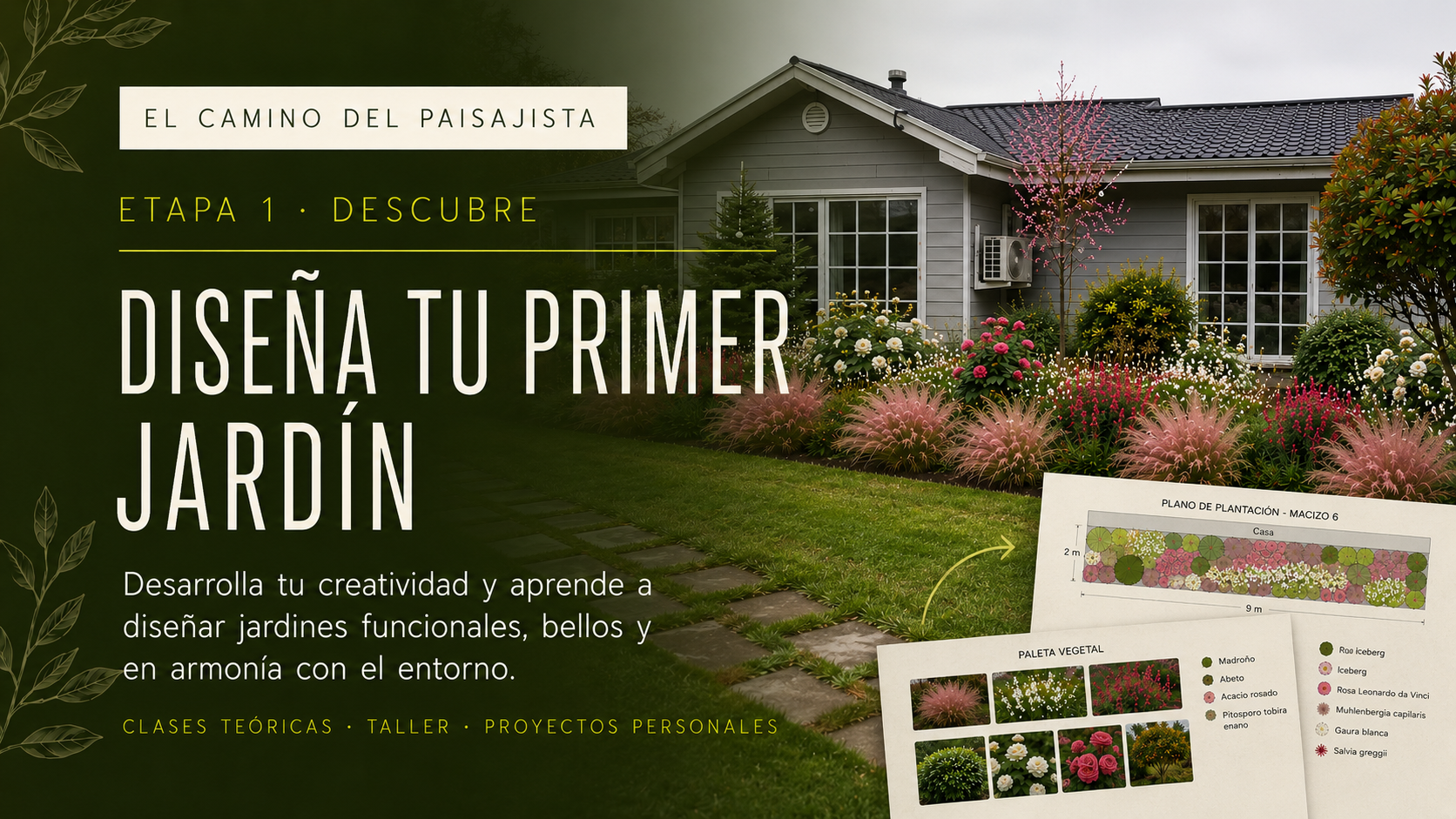 DISEÑO DE JARDINES BÁSICO