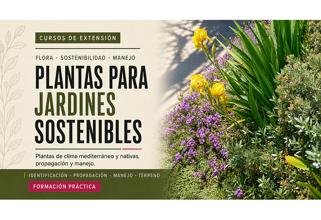 PLANTAS PARA JARDINES SOSTENIBLES.
