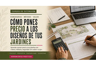 CÓMO PONES PRECIO A DE TUS DISEÑOS DE JARDINES
