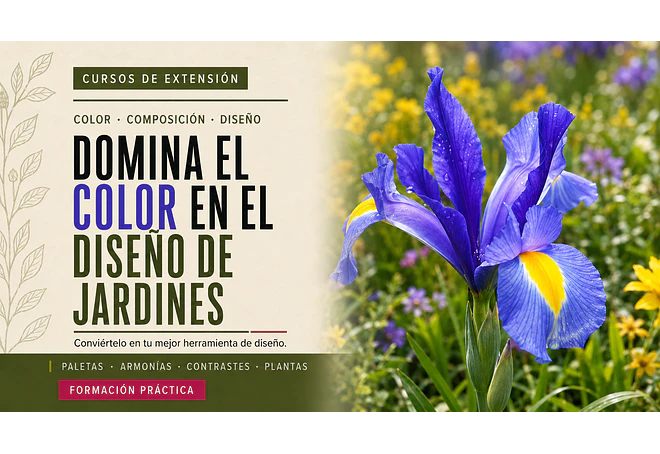 COLOR EN DISEÑO DE JARDINES