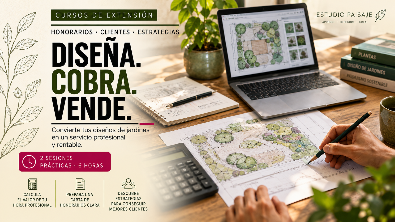 CÓMO PONES PRECIO A DE TUS DISEÑOS DE JARDINES