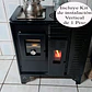 Cocina a Pellet Sureña‑ECO con kit de 1 Piso Vertical sin electricidad | Flameco Chile - Miniatura 1