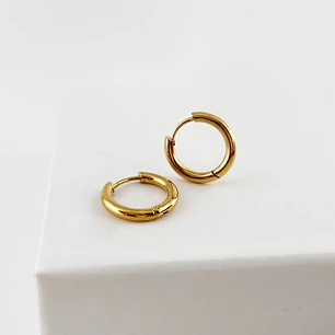 Classic Golden Mini Hoops