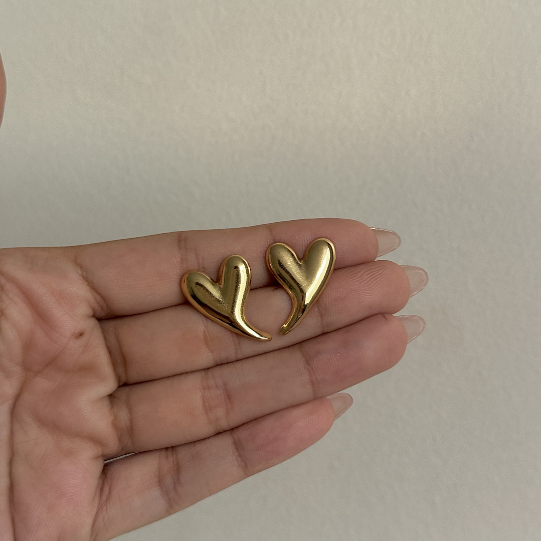 Heart Flow Earrings 2