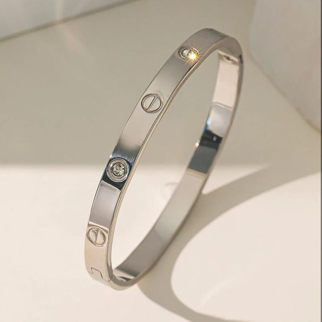 Love Cartier 4d Silver 1