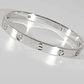 Love Cartier 4d Silver - Miniatura 3