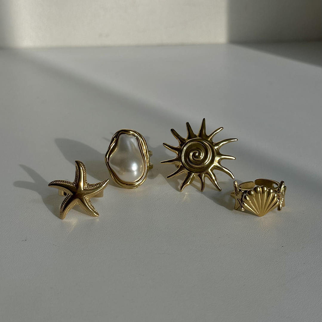 Seashell Ring Waterproof 3