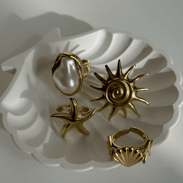 Seashell Ring Waterproof 5