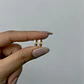 Zircon hoops Gold 9mm - Miniatura 4