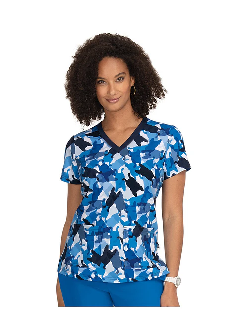 Pechera Clínica Azul Koi