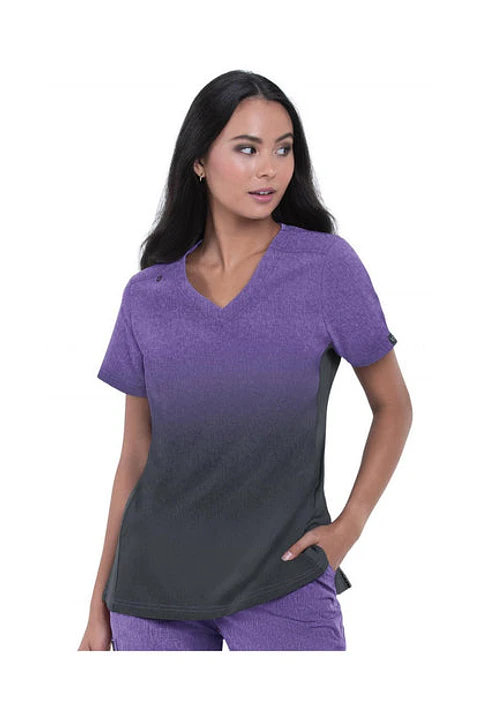 Pechera Clínica Degradé Morado Koi