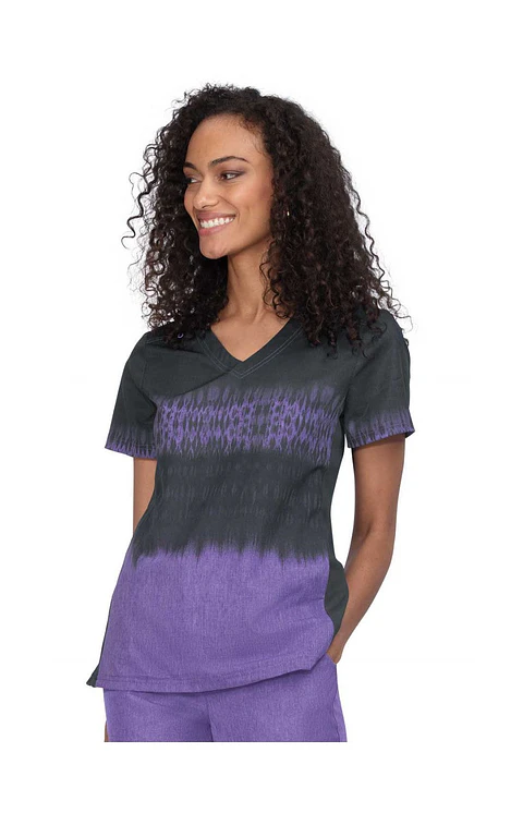 Pechera Clínica Degradé Morado Negro Koi