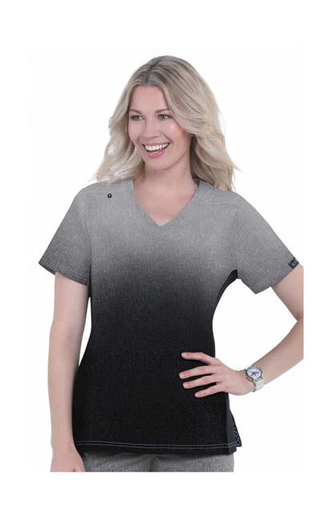 Pechera Clínica Degradé Gris Negro Koi