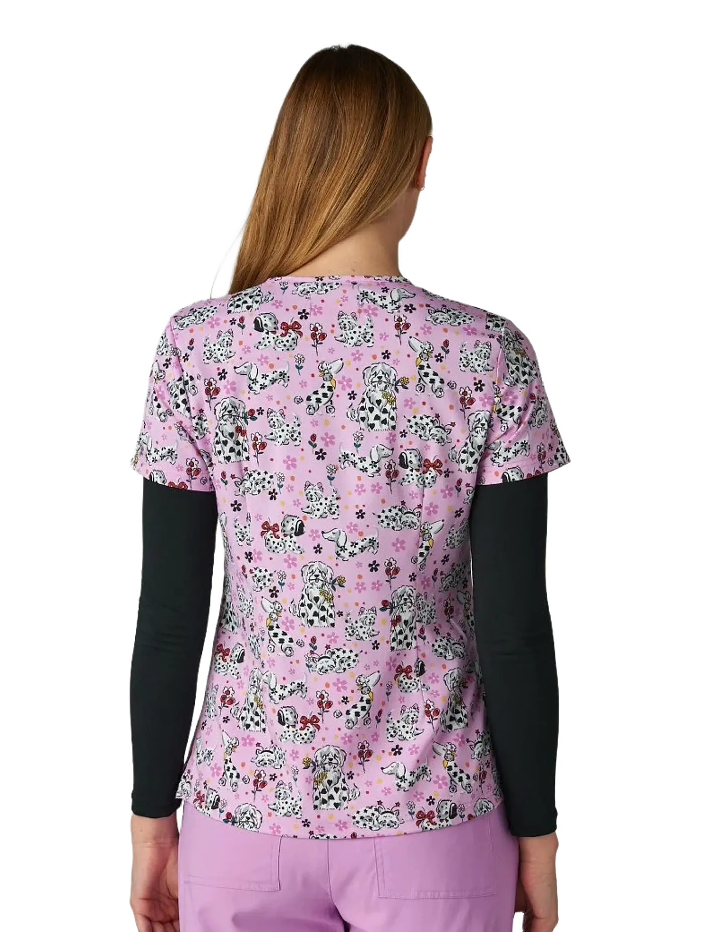Pechera Clínica Diseño perritos marca Koi 2